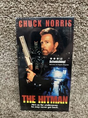The Hitman (VHS, 1992) Chuck Norris, Michael Parks, Alberta Watson VHS - Image 1 of 4