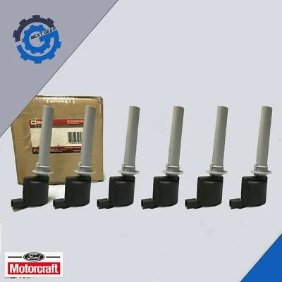 Set of 6 New OEM Ford Motorcraft Ignition Coil 2000-09 Ford Mazda 2M2Z-12029-AC - Image 1 of 4