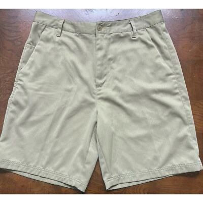 "Pantalones cortos chinos de golf Fila Sport para hombre talla 34 beige entrepierna de poliéster 8"" deportivos" Foto 1 de 4