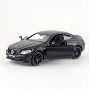 1:36 C63 S AMG Coupe Model Car Diecast Toy Cars Toys for Boys Kids Gifts Black - Picture 1 of 8