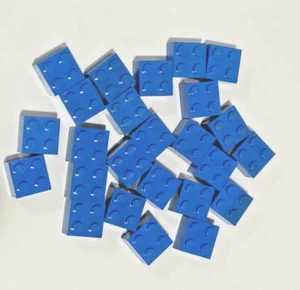LOTTO MATTONCINI LEGO BLU / DIMENSIONI 2x2 / quantità 25x / parte #3003 / elemento #300323 - Foto 1 di 3