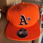 Vintage Oakland Athletics MLB Orange American Needle Hat Snapback Cap New Men