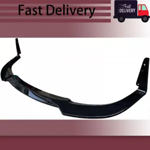 Fit Jeep Grand Cherokee SRT / Trackhawk 17-21 Gloss Winglet Front Bumper Lip Kit - Picture 1 of 7