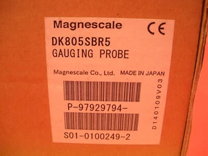 Magnescale DK805SBR5 Messsonde Digital Messgerät Messbereich 5 mm Feder Neu - Bild 1 von 6