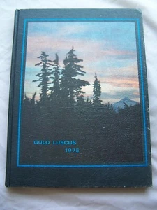 1975 WILLAMETTE HIGH SCHOOL YEARBOOK EUGENE, OREGON GULO LUSCUS UNMARKED - Picture 1 of 1