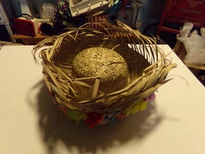 SOMBRERO DE PAJA TALLA ADULTO DE COLECCIÓN - Imagen 1 de 4
