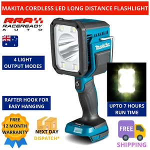 Makita Cordless LED Long Distance Flashlight Torch Light DML812 18V Li-ion Tool - Picture 1 of 10