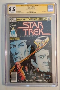 Star Trek The Motion Picture #1 Newsstand CGC SS William Shatner , Marvel 1980 - Picture 1 of 5