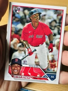JETER DOWNS BOSTON RED SOX 2023 TOPPS SERIE ONE ROOKIE KARTE #165 RC - Bild 1 von 1