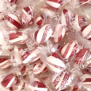 Peppermint Twist Atkinsons Hard Candy 2 lb Bulk Bag Handmade Old Fashioned - Picture 1 of 3