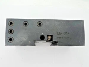 Portaherramientas KDK KDK-206 Cambio rápido 4 posiciones para torno de vástago cuadrado de 3/4" EE. UU. - Imagen 1 de 7