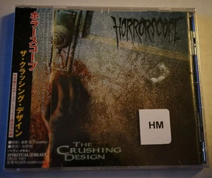 Horrorscope The Crushing Design +2 Bonus Trks (Japanese) 2004 New Sealed + Obi - Picture 1 of 2