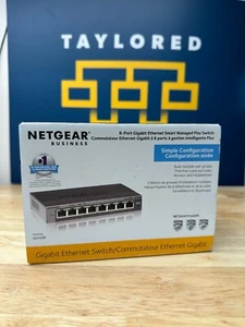 NETGEAR GS108EV3 ProSafe (GS108-400NAS) 8 Port Standalone Gigabit Switch OpenBox - Picture 1 of 4
