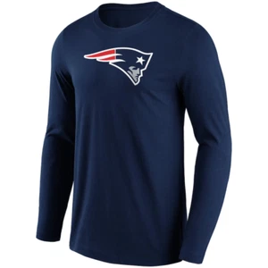 New England Patriots T-shirt Men's Primary Logo LS Top - New - Picture 1 of 1