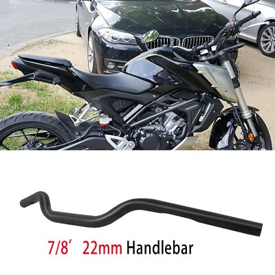 7/8" Motorcycle Handlebars For Honda CB125F CB190R CB250 CB500F CB650R CB400F Foto 1 de 4