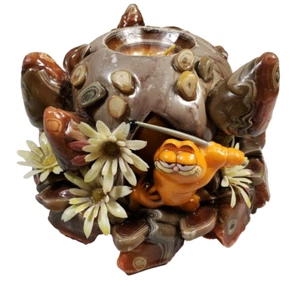 Vintage GARFIELD KERZE - GROSS - Sonderanfertigung Handarbeit Ende 70er Jahre KUNST - Bild 1 von 12