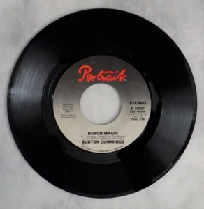 BURTON CUMMINGS Burch Magic / Stand Tall Portrait 6-70001 EX - Picture 1 of 2