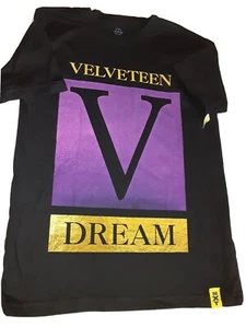 WWE NXT Velveteen Dream T-Shirt Size Small  Authentic Shirt Purple & Black - Picture 1 of 3
