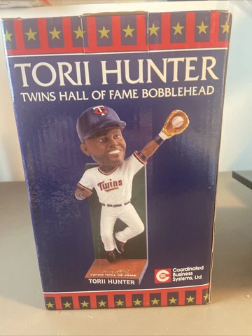 Minnesota Twins Torii Hunter  Twins HOF MLB Bobblehead (SGA 2016) (New) Cover