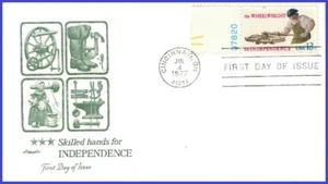 USA3 #1719 U/A ARTMASTER FDC PB  Wheelwright - Bild 1 von 1