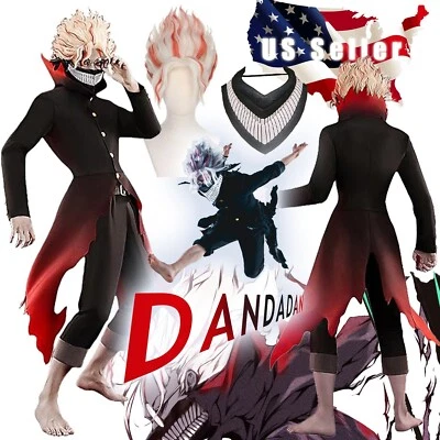 Anime DAN DA DAN Cosplay Takakura Ken Costume Dandadan Okarun Black School Pants - Image 1 of 4