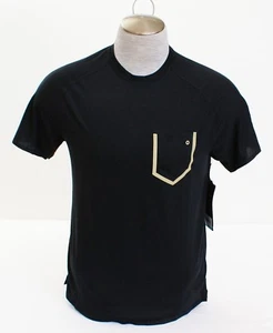 Saucony Black Race Pace Short Sleeve Running Shirt Men's NWT - Picture 1 of 4