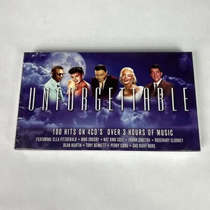 Unforgettable 100 Hits on 4 CD's, Sinatra, Fitzgerald Crosby + more - Foto 1 di 5