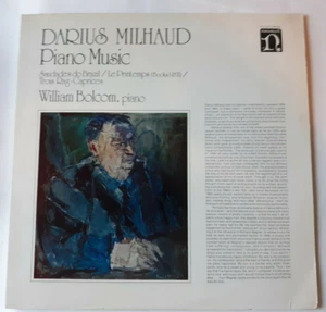 Darius Milhaud: Piano Music (William Bolcom) Nonesuch H-71316 near mint - Picture 1 of 5