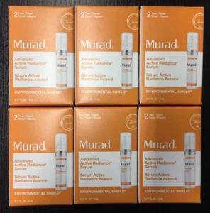 Murad Environmental Shield Advanced Active Radiance Serum 0.17oz  6 pack - Picture 1 of 1