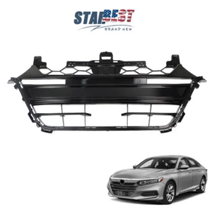Grille Grill Lower For Honda Accord 2018-2020 New PAINTED GLOSSY BLACK - Foto 1 di 16