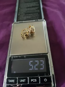 18ct gold earrings - Picture 1 of 7
