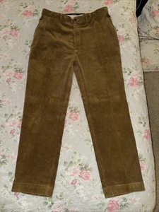 Polo Ralph Lauren Men's Corduroy Chino Pants 36x30 Prospect Straight Brown - Picture 1 of 9
