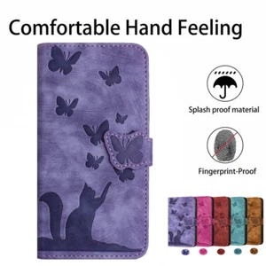 For Samsung A56 A36 A26 A25 A16 A55 Pattern Leather Wallet Case Shockproof Cover - Picture 1 of 17