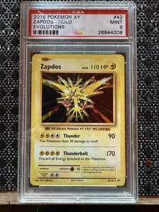 Pokemon Zapdos Holo – PSA 9 MINT – 2016 XY Evolutions - Bild 1 von 1