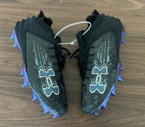 Under Armour Blur Smoke Suede 2.0 MC Football Cleats Men Size 12 3027978-001 New - Picture 1 of 7