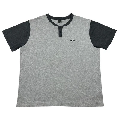 Camisa Oakley Dos Tonos Vintage Y2k Talla 2XL Logo Clásico Estilo Henley Ropa de Calle Foto 1 de 4