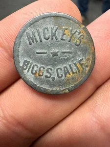 Gettone Biggs, CA Mickey's G/F 5¢ - Foto 1 di 2