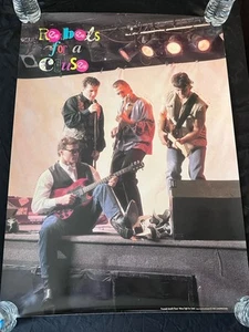 Vintage Philadelphia Flyers Carnival Poster Lindros Recchi Brind’Amour Rare - Picture 1 of 6