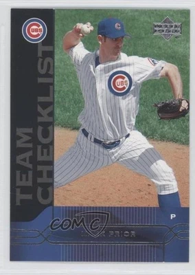 2005 Upper Deck Team Checklist Mark Prior #476 - Image 1 of 2