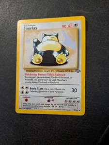 Pokemon Card - Snorlax Jungle 27/64 - Picture 1 of 14