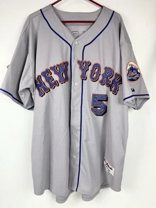 Majestic 56 New York Mets David Wright 2009 Baseball Jersey 3XL Grey - Picture 1 of 8