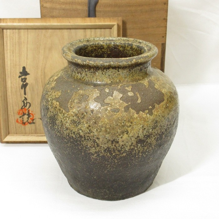 専用　中国古窯　哥窯青磁ヒビ焼　花瓶　高さ約18.4㎝　東さ7-0330① 専用 中国古窯 哥窯青磁ヒビ焼 花瓶 高さ約18.4㎝ 東さ7-0330①