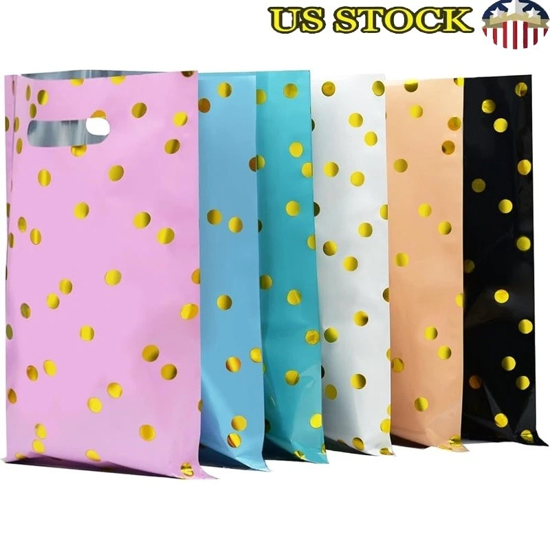 30 PIEZAS Bolsas de Regalo Favor de Fiesta Niños Cumpleaños Baby Shower Golosinas Diseño a Lunares EE. UU. Foto 1 de 4