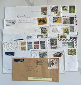 Singapore Envelopes Sent To Australia Collection (62 Covers) - Picture 1 of 3