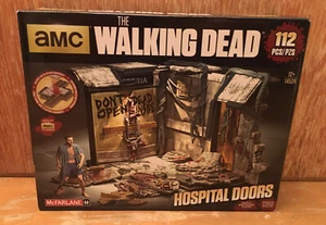 AMC McFarlane Toys The Walking Dead Hospital Doors Construction Set 112 Pcs. NIB - Picture 1 of 2