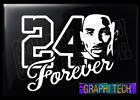 Kobe Bryant 24 Forever Sticker Calcomania Decal Calca Pegatina De Vinil