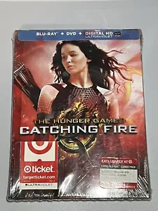 The Hunger Games Catching Fire Blu-ray DVD 3 Disc Collector's Edition Target NEW - Picture 1 of 2