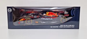 Minichamps 1:18 Model Car F1 Red Bull RB18 Verstappen Winner Arabia GP 2022 - Picture 1 of 9