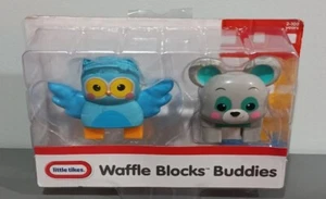 NEU Little Tikes Waffelblöcke Buddies Eule Bär Neu in Verpackung - Bild 1 von 3