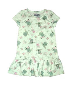 NWT Little Girls Disney Star Wars Baby Yoda Whimsical Nightgown Size: 6 MSRP $38 - Picture 1 of 2